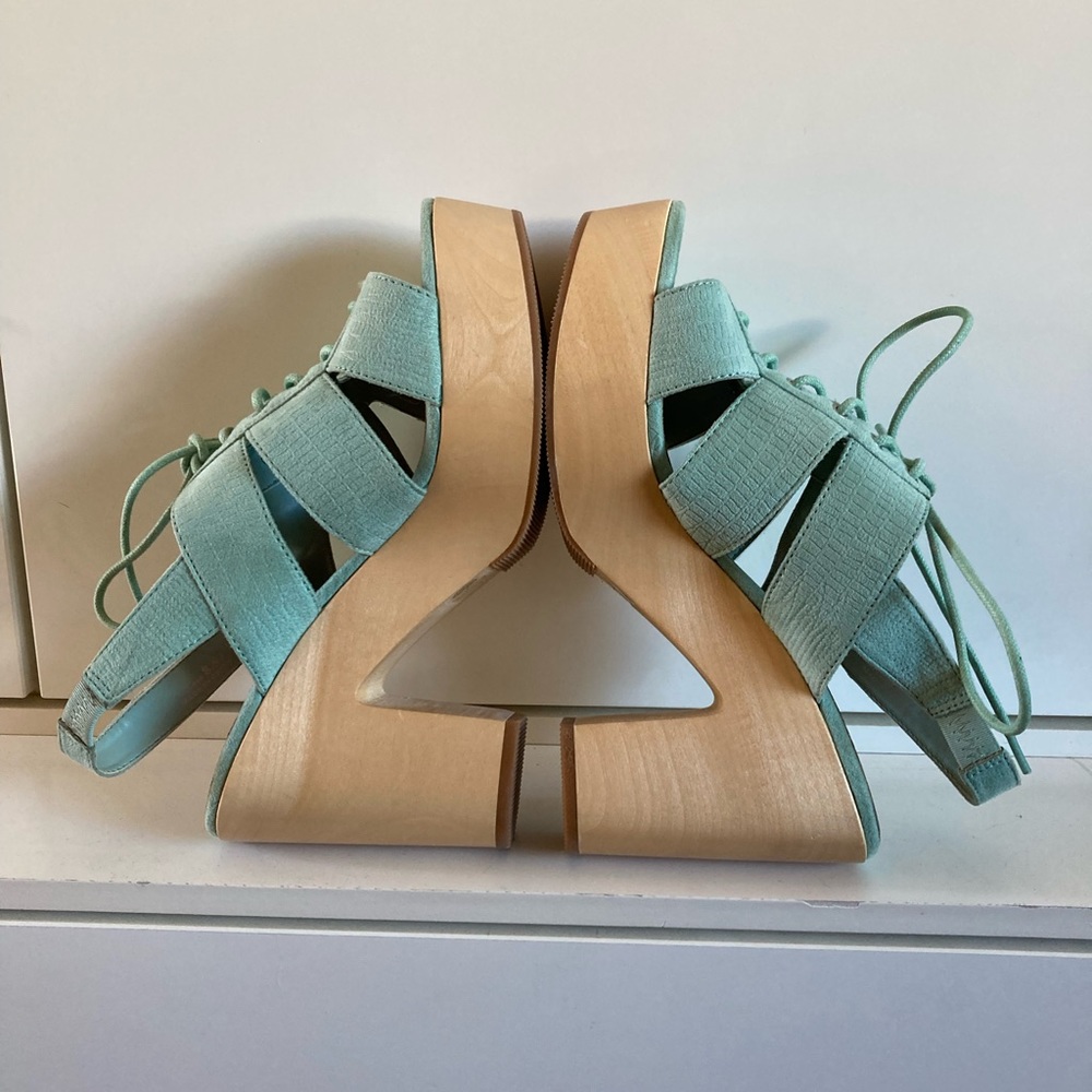Nasty Gal Shoe Cult Mint Platform